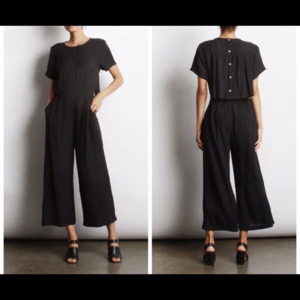 MOD REF KAI JUMPER - BLACK Jumpsuit Romper S small